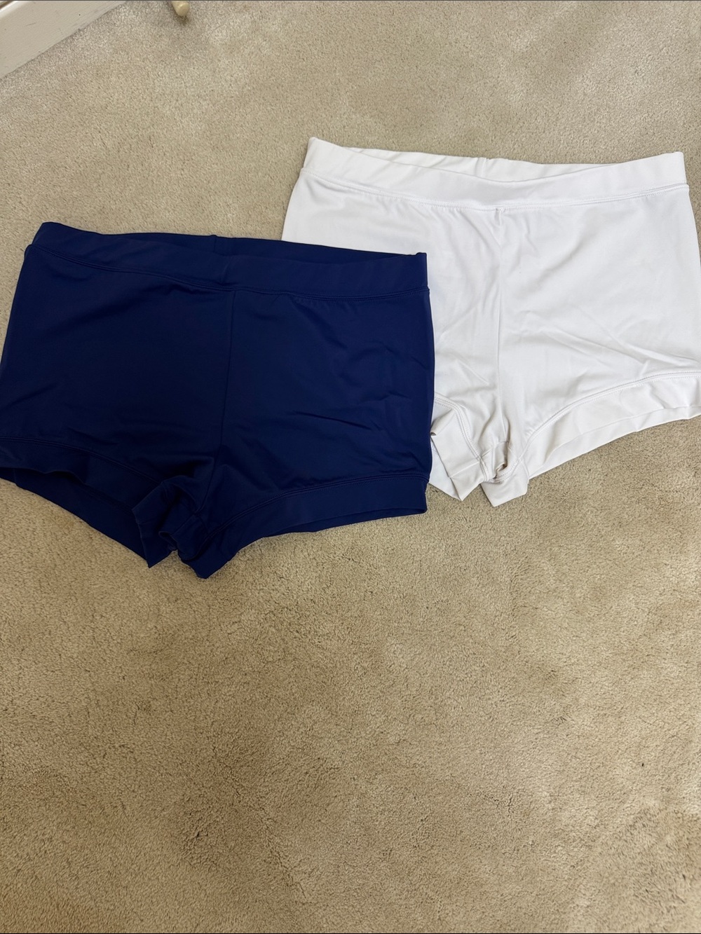 balera Navy and White Athletic Dance Shorts